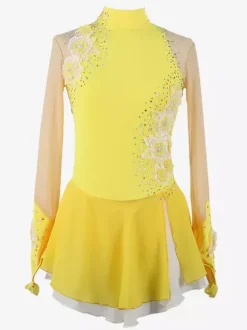 Costumes de danse de patinage artistique pour filles simples et généreux robe de compétition de patinage artistique pour femmes justaucorps de gymnastique