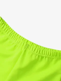 Costumes de danse Jazz femmes en Polyester top Mini jupe pantalon ensemble de danse