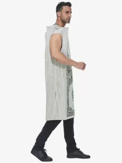 Costumes de dollar personnalisés pour Halloween costumes de fête de bar de billets de dollar