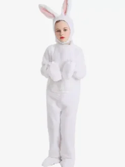 Costumes De Lapin Halloween Déguisement Performance En Peluche Mignon Pyjamas