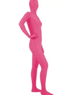 Costumes de Zentai rose lycra pour Déguisements Halloween Morphsuits Déguisements Halloween