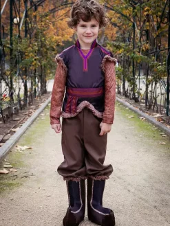 Costumes d'Halloween pour Enfants Ensemble d'Halloween Marron Café Adulte Fibre de Polyester Haut Pantalon en Polyester