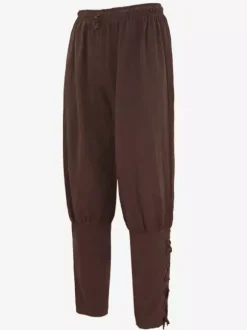 Costumes rétro en polyester rétro bordeaux vintage pour homme