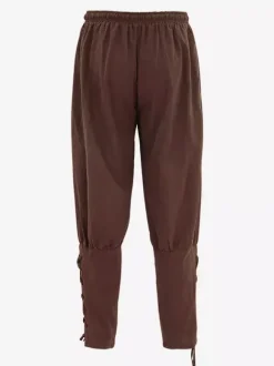 Costumes rétro en polyester rétro bordeaux vintage pour homme