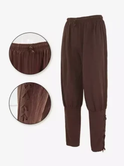 Costumes rétro en polyester rétro bordeaux vintage pour homme
