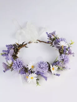 Couronne de fleur de mariage accessoire de mariage