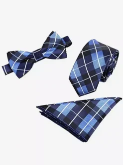 Cravate Ensemble Pour Homme Carré De Poche Bouton Accessoire Costume Chic