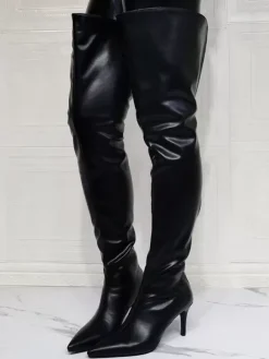 Cuissardes à talons hauts pour femmes