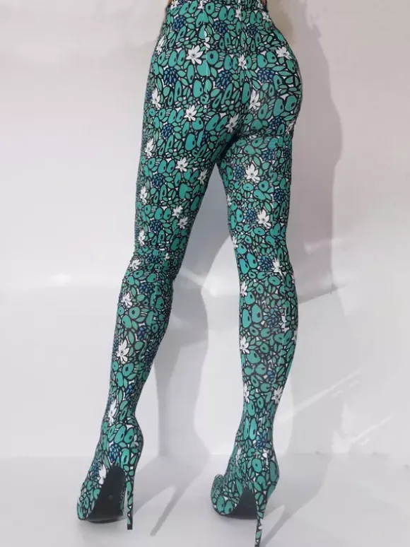 Cuissards Bout Pointu Talon Aiguille Tissu Élastique Pour Femmes