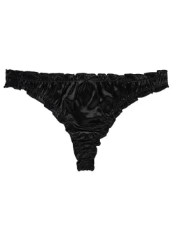 Culotte Lingerie Sexy Femme en Dentelle Unicolore