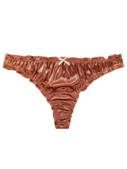 Culotte Lingerie Sexy Femme en Dentelle Unicolore