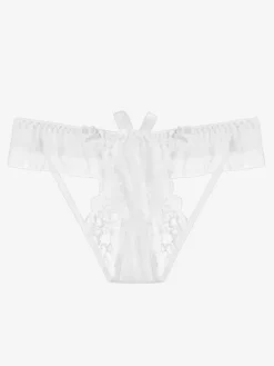 Culottes pour femmes avec n艙uds et culottes sexy en dentelle noire