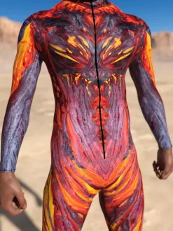 Cyberpunk Combinaisons zentai motifs Halloween Combinaison Cyberpunk musclée pour homme et femme motif 3D coloré costume de cosplay costume steampunk fête d'Halloween spectacle zentai