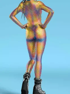 Cyberpunk Combinaisons zentai motifs Halloween Combinaison zentai pour adulte imprimé écailles de poisson lycra et spandex costumes sexy