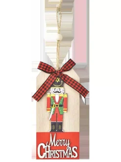 Décorations De Noël Pendentif De Soldat En Bois De Noyer Déguisement Noël Cadeau Enfant