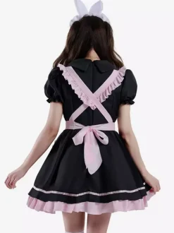 Déguisement Costumes De Femme De Chambre Ensembles De Robe Lapin