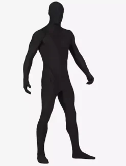 Déguisements Halloween Noir Zentai Costume complet 2026 Costume Bodysuit
