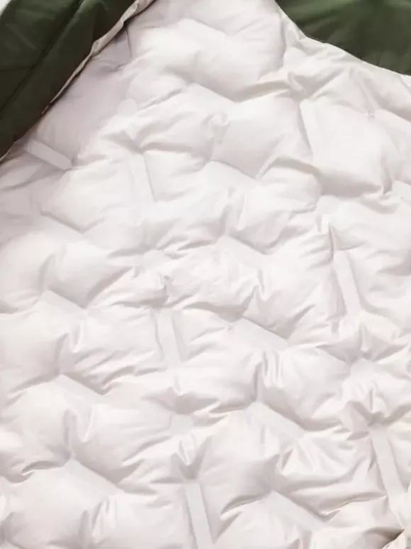 Doudoune à capuche pour homme veste décontractée à double fermeture éclair et blocs de couleurs veste chaude