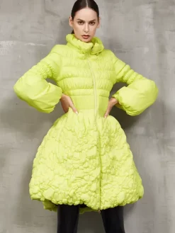 Doudoune Femme Chic En Duvet De Canard Manteau Cintré Chic