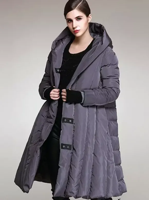 Doudoune femme chic en duvet de canard