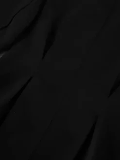 Ensemble blazer sablier pour femme - Tailleur péplum noir style vintage avec mini-jupe - Tenue de travail printemps 2026