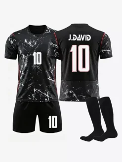 Ensemble de 3 maillots extérieurs de l'équipe nationale du Canada 2026 n° 19 Davies et n° 10 J. David