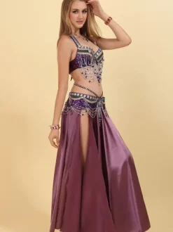 Ensemble de danse du ventre 3 pièces pour femme