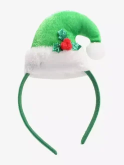 Ensemble de Noël pour fille Robe rouge Cape Chapeau Polyester Costumes de vacances de Noël