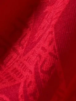 Ensemble de sous-vêtements et chaussettes rouges pour homme slip rouge taille mi-haute sans coutures année de naissance
