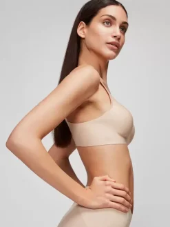 Ensemble de soutien-gorge et culotte amovibles confortables sans coutures pour poitrine large