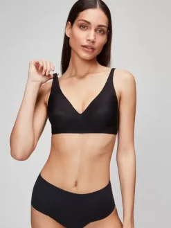 Ensemble de soutien-gorge et culotte amovibles confortables sans coutures pour poitrine large