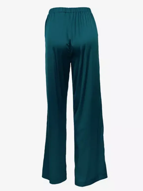 Ensemble deux pièces en satin pour femme blazer et pantalon collection printemps 2026