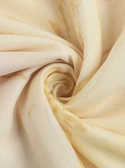 Ensemble deux pièces jaune sexy streetwear haut sans manches col V et jupe