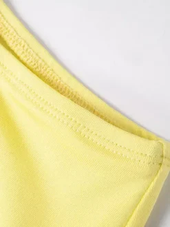 Ensemble deux pièces noir streetwear décontracté haut sans manches plissé à bretelles et col montant.