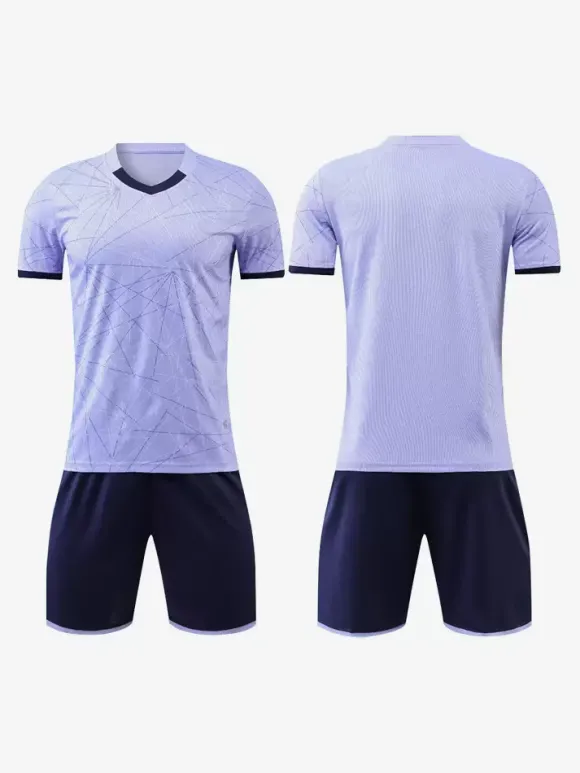 Ensemble Maillot De Football Respirant Homme Sport Flocage Personnalisé Vert