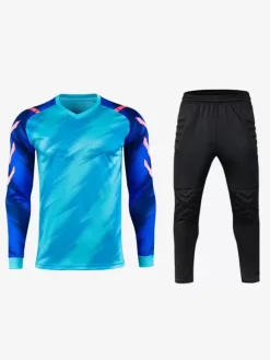 Ensemble Maillot De Football Respirant Homme Manches Longues Flocage Personnalisé