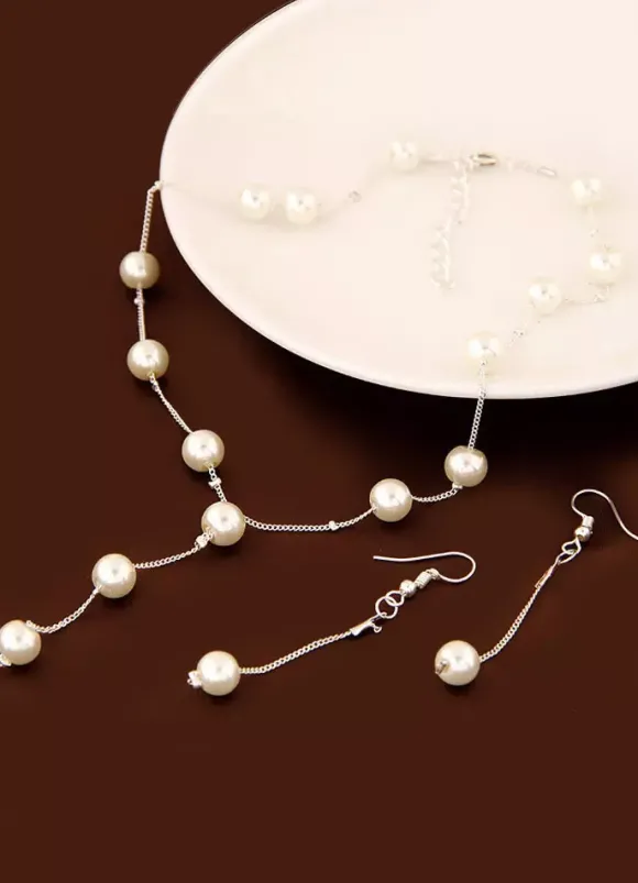 Ensemblede bijoux élégant de mariage
