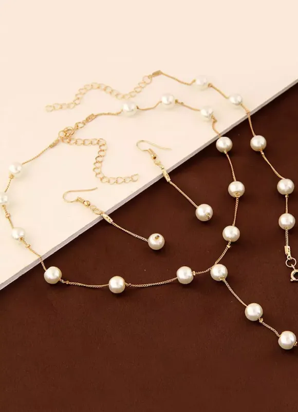 Ensemblede bijoux élégant de mariage