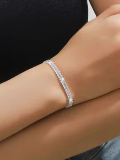 Ensemble de bijoux de mariage à la mode diamant en métal Chic