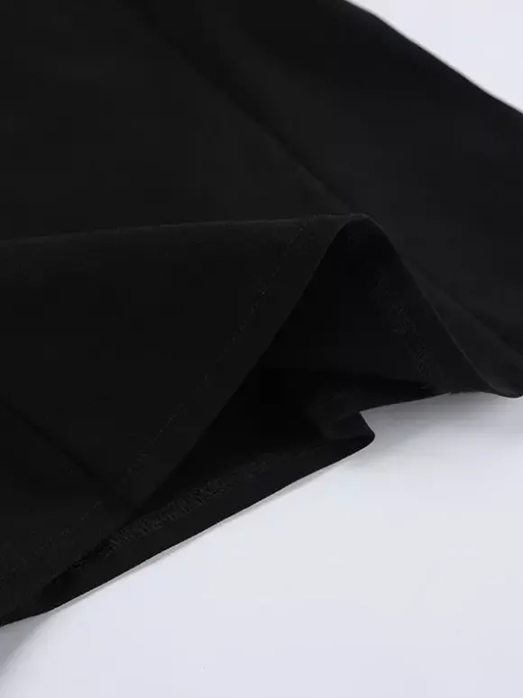 Ensemble deux pièces élégant pour femme tailleur pantalon - Col montant vintage boutons dorés manches cloche - Tenue de soirée de gala printemps 2026