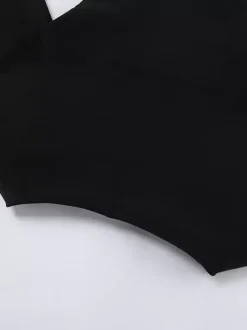 Ensemble deux pièces élégant pour femme tailleur pantalon - Col montant vintage boutons dorés manches cloche - Tenue de soirée de gala printemps 2026