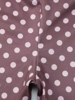Ensemble deux pièces rouge à pois décontracté au quotidien bretelles col sans manches pantalon chic