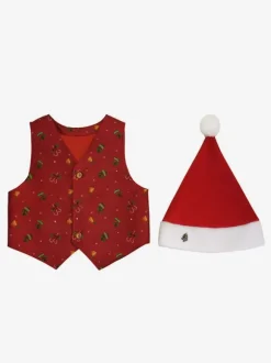 Ensemble Déguisement Vêtements Elfe De Cosplay De Noël Enfants