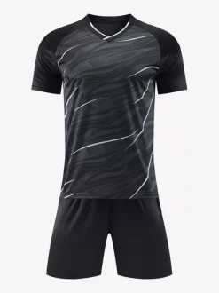 Ensemble Maillot De Football Respirant Homme Sport Flocage Personnalisé