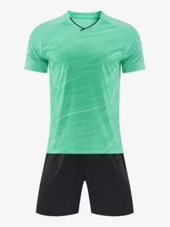 Ensemble Maillot De Football Respirant Homme Sport Flocage Personnalisé