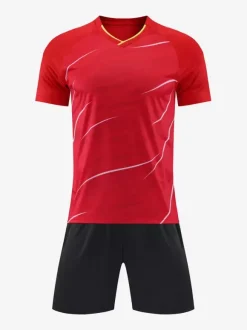 Ensemble Maillot De Football Respirant Homme Sport Flocage Personnalisé