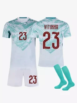 Ensemble 3 pièces maillot extérieur de l'équipe nationale 25/26 n°7 Ronaldo n°17 R. Leão