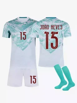 Ensemble 3 pièces maillot extérieur de l'équipe nationale 25/26 n°7 Ronaldo n°17 R. Leão