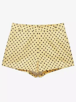 Ensemble 2 pièces à pois pour femme - Veste courte décontractée et short - Collection streetwear printemps 2026