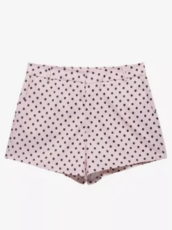 Ensemble 2 pièces à pois pour femme - Veste courte décontractée et short - Collection streetwear printemps 2026